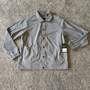 Bad Birdie Coach smoke colored Jacket Men’s size Medium button up $140 RV